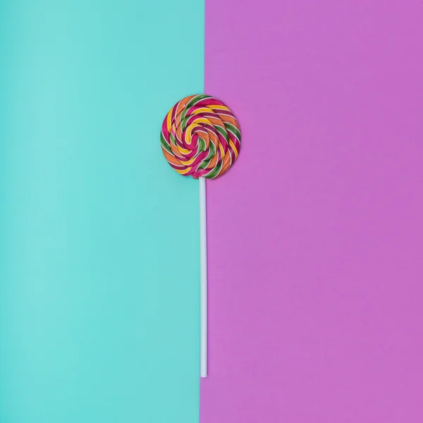 Colored Lollipop with stick