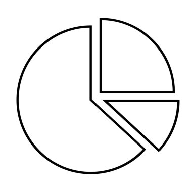 Pasta grafiği vektör simgeler