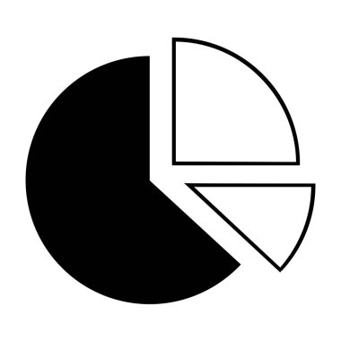 Pasta grafiği vektör simgeler