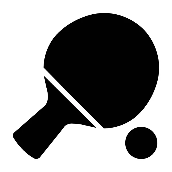 Tafeltennis Icon - Vector formaat — Stockvector