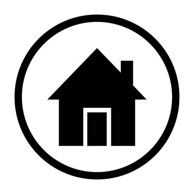 Ev simgeler - vektör biçimi