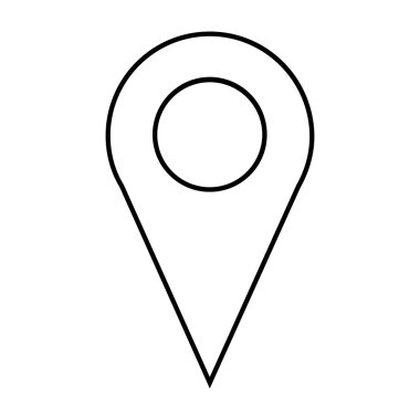 Konumu simgeler - vektör biçimi