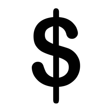 Para birimi simgeleri - vektör biçimi