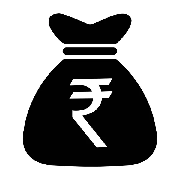 Ícones de saco de dinheiro - Formato do vetor — Vetor de Stock