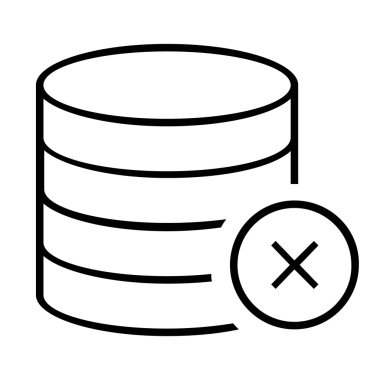 Veritabanı simgeler - vektör biçimi