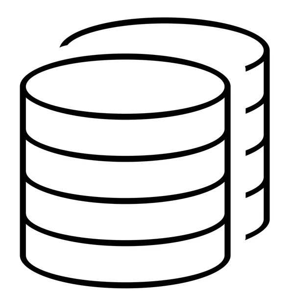 数据库图标-矢量格式 — 图库矢量图片