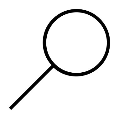 Arama simgeler - vektör biçimi