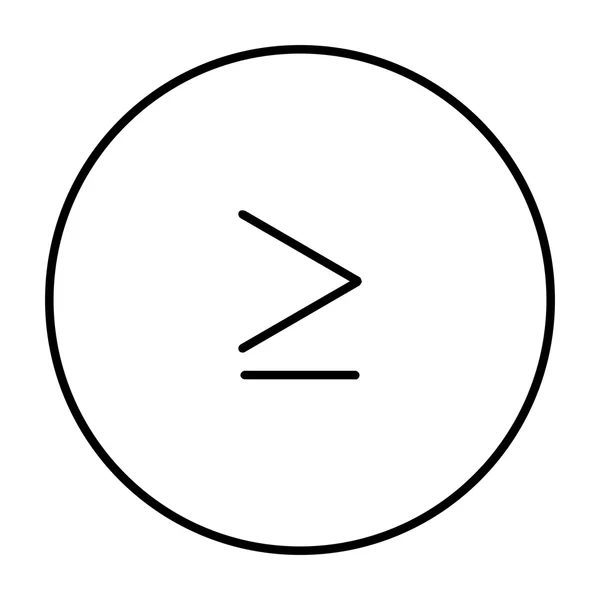 Símbolo de matemáticas - Formato vectorial — Vector de stock