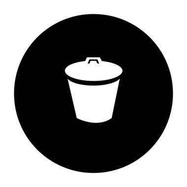 Çöp kutusu simgeleri - vektör biçimi