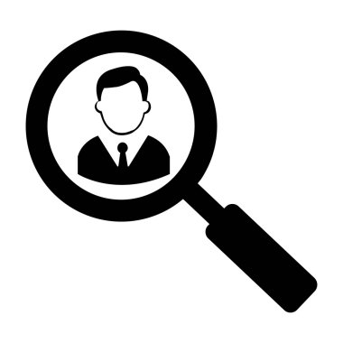 Arama kullanıcı - vektör biçimi