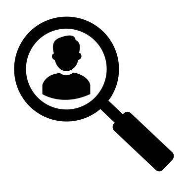 Arama kullanıcı - vektör biçimi