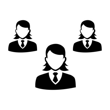 Kullanıcılar simgeleri - vektör biçimi