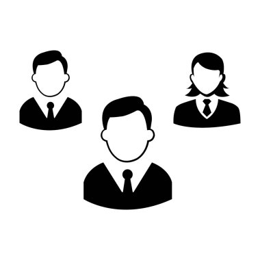Kullanıcılar simgeleri - vektör biçimi
