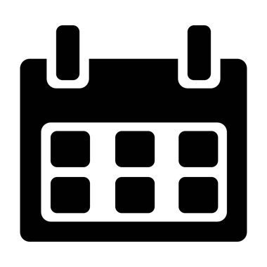 Takvim ikonlar - vektör biçimi
