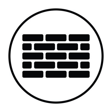 Güvenlik Duvarı simgeler - vektör biçimi