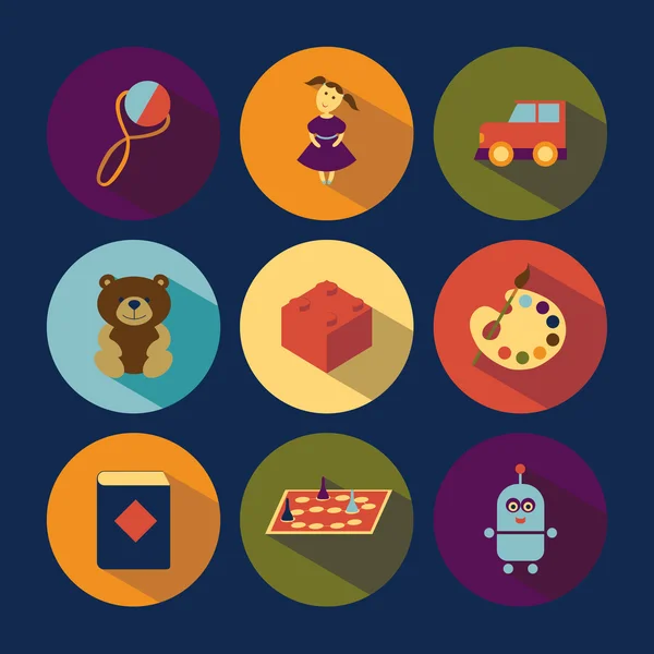Vektör simgeler oyuncaklar