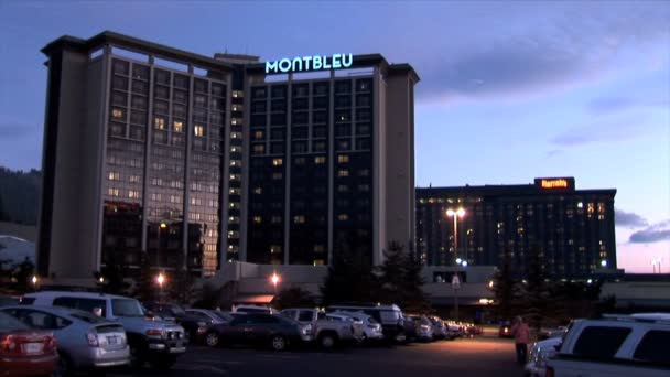 Hotel Montbleu en Nevada — Vídeo de stock