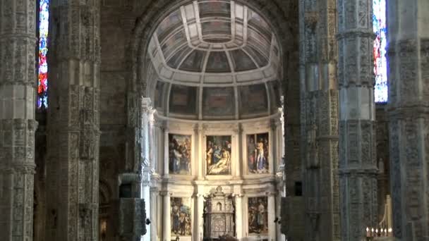 Chapelle du monastère de Jeronimos, Lisbonne — Video