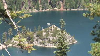 Emerald Bay Rock Island