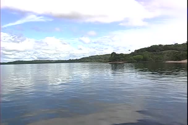 Costa do Rio Negro — Vídeo de Stock