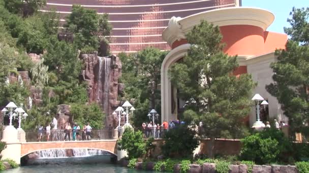 Esplanade hotelu Wynn w Las Vegas — Wideo stockowe
