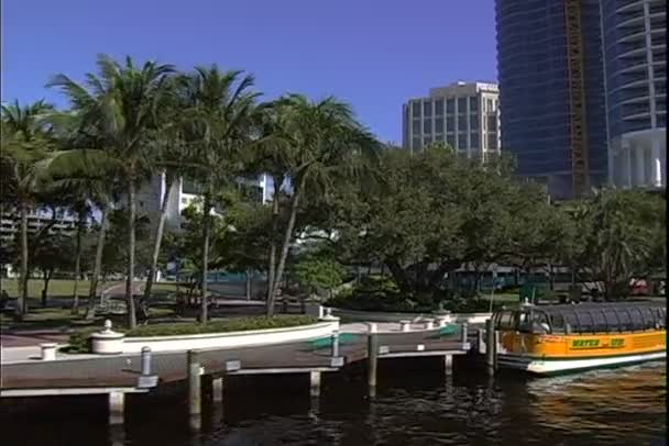 New River Park en Miami — Vídeo de stock