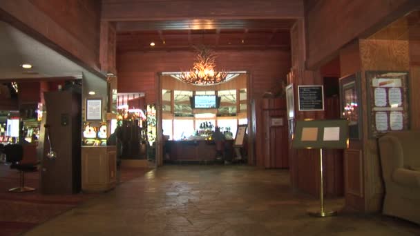 Interiorul Cal Neva Lodge & Casino — Videoclip de stoc