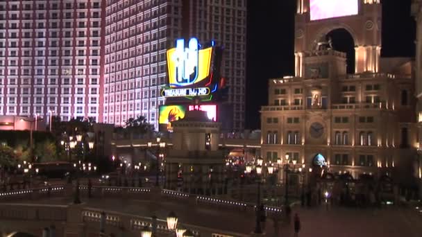 Cortile veneziano a Las Vegas — Video Stock