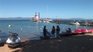 Zephyr Cove lake tahoe üzerinde