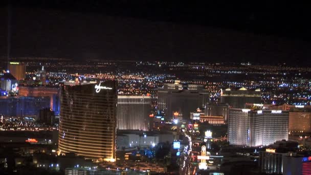 Ilmakuva Las Vegasista — kuvapankkivideo