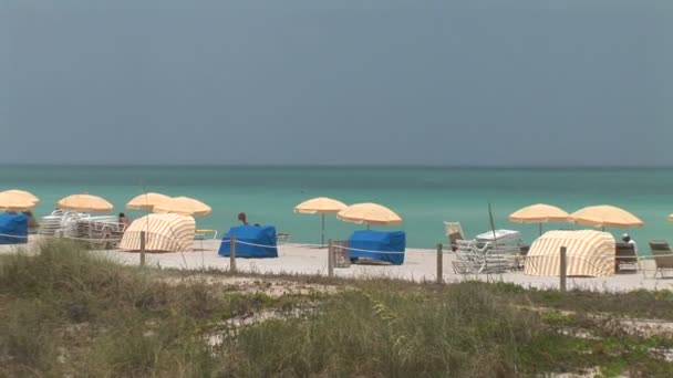 Salones de Miami Beach — Vídeo de stock