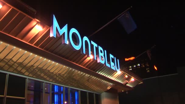 Montbleu hotel in Nevada — Stock Video