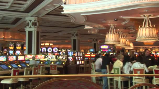 Wynn Casino avec des personnes dans Las Vegas — Video