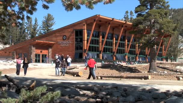 Tamarack Lodge em Nevada — Vídeo de Stock