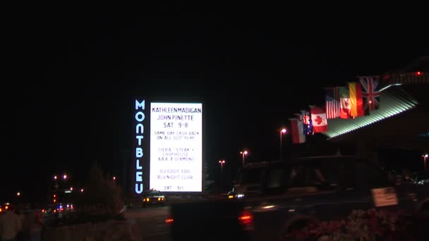 Montbleu hotel em Nevada — Vídeo de Stock