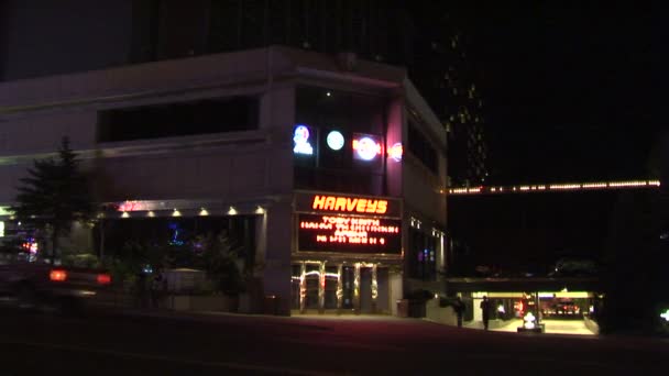 Harveys Hotel i Nevada — Stockvideo