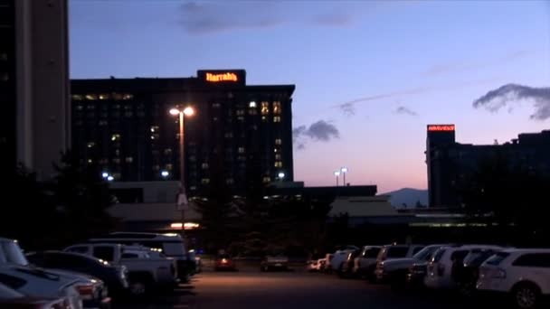 Hotels in Stateline, Las Vegas — Stock Video