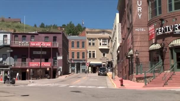 Central City in Colorado — Stockvideo