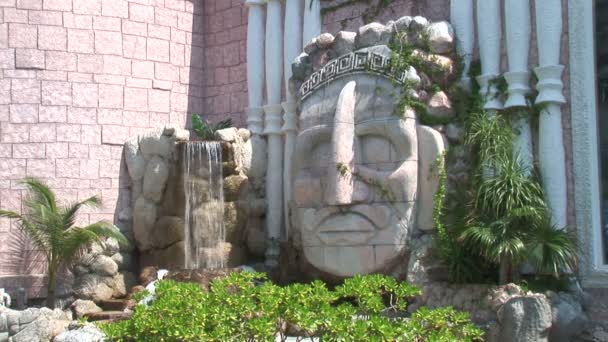 Майя Mall фонтан — стокове відео