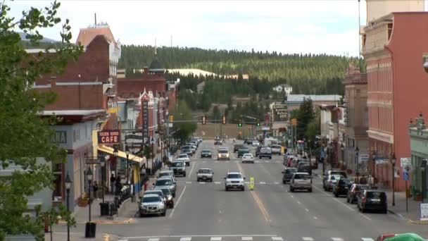 Leadville city i Colorado — Stockvideo