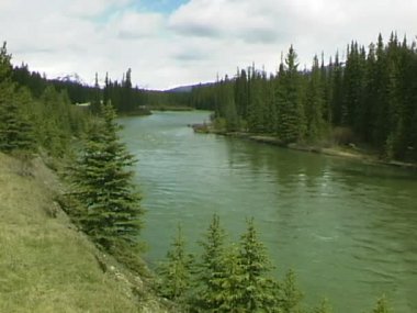 Banff içinde Bow Nehri 