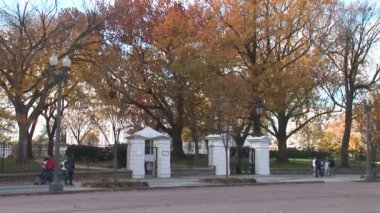 Washington DC Beyaz Saray kapısı.