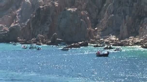 Falaises rocheuses de Cabo San Lucas — Video