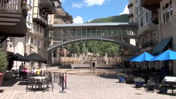 Station balnéaire de Lionshead au Colorado — Video