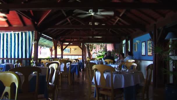 Interior of Le Tastevin Restaurant — Αρχείο Βίντεο
