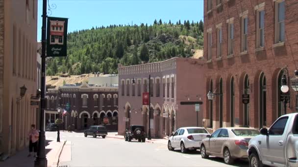 Центральна міська в Колорадо — стокове відео