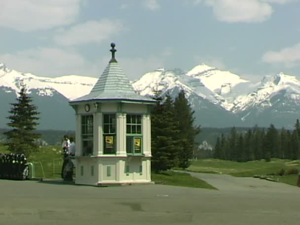 Fairmont Hotel golfové hřiště — Stock video