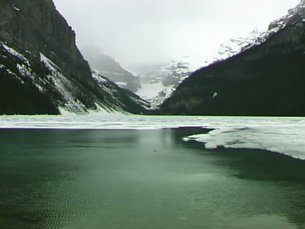 Lake louise w Kanada — Wideo stockowe