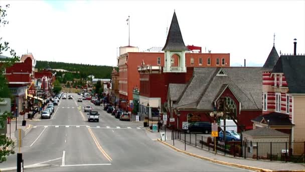 Ciudad de Leadville en Colorado — Vídeos de Stock