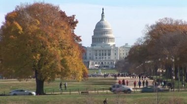 Washington DC Capitol geçit.